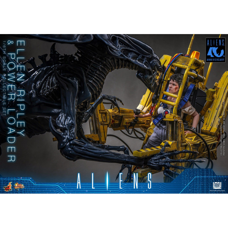 Hot Toys - Aliens - Set de Ellen Ripley con Power Loader a escala 1/6 MMS923