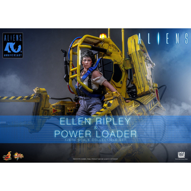 Hot Toys - Aliens - Set de Ellen Ripley con Power Loader a escala 1/6 MMS923