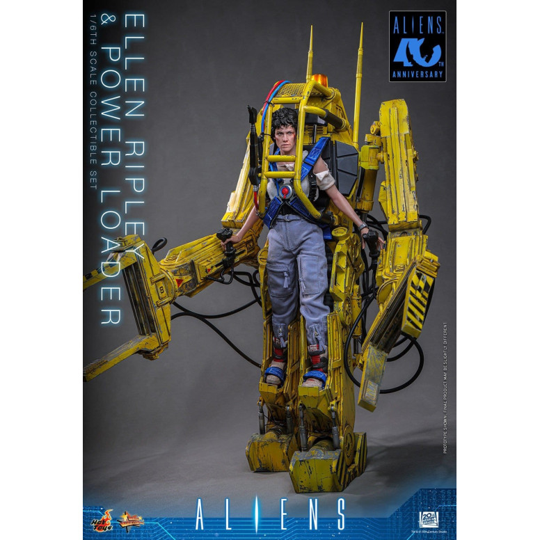 Hot Toys - Aliens - Set de Ellen Ripley con Power Loader a escala 1/6 MMS923