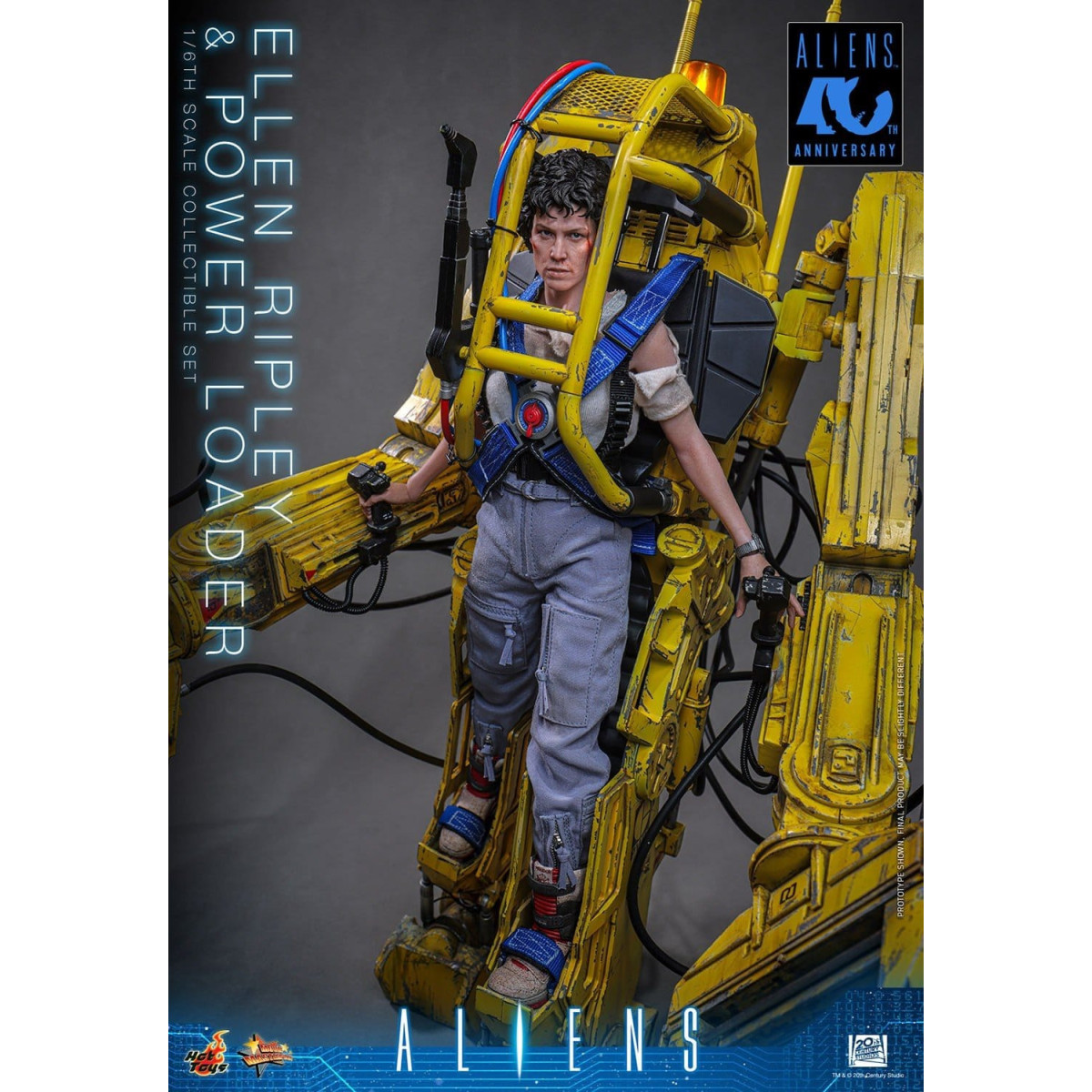 Hot Toys - Aliens - Set de Ellen Ripley con Power Loader a escala 1/6 MMS923