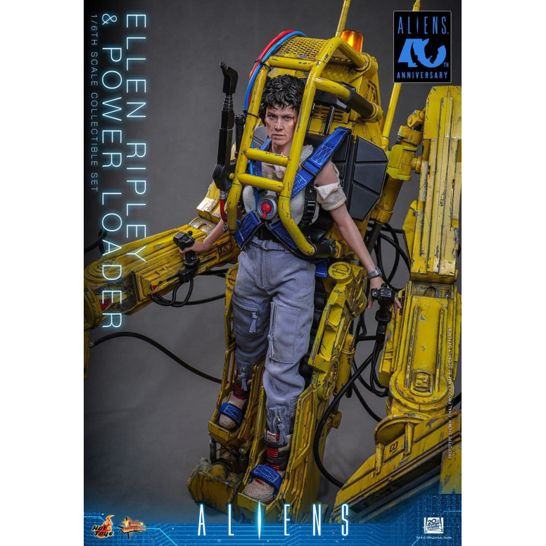 Hot Toys - Aliens - Set de Ellen Ripley con Power Loader a escala 1/6 MMS923