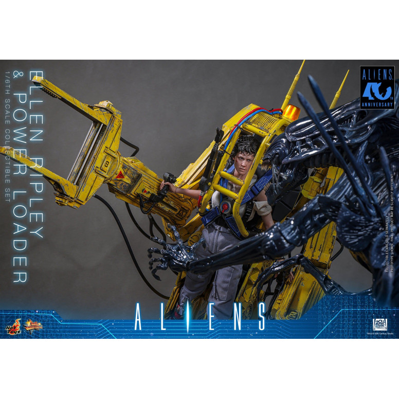 Hot Toys - Aliens - Set de Ellen Ripley con Power Loader a escala 1/6 MMS923