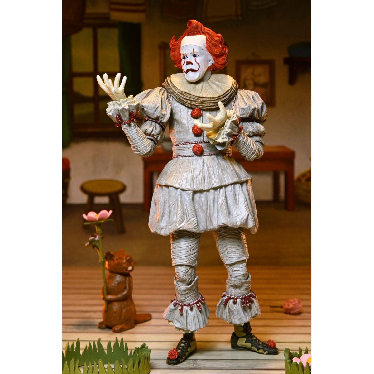 Neca IT - CA - Figura «Welcome To Derry» de Ultimate Bob Gray como Pennywise