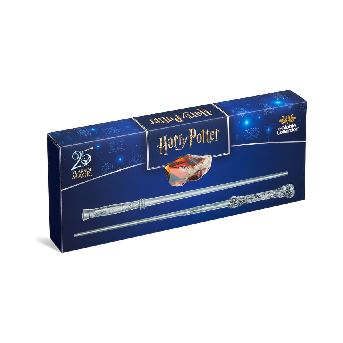 La varita conmemorativa « Noble Collection » - Conjunto de varitas del 25.º aniversario de Harry Potter y «La piedra filosofal»