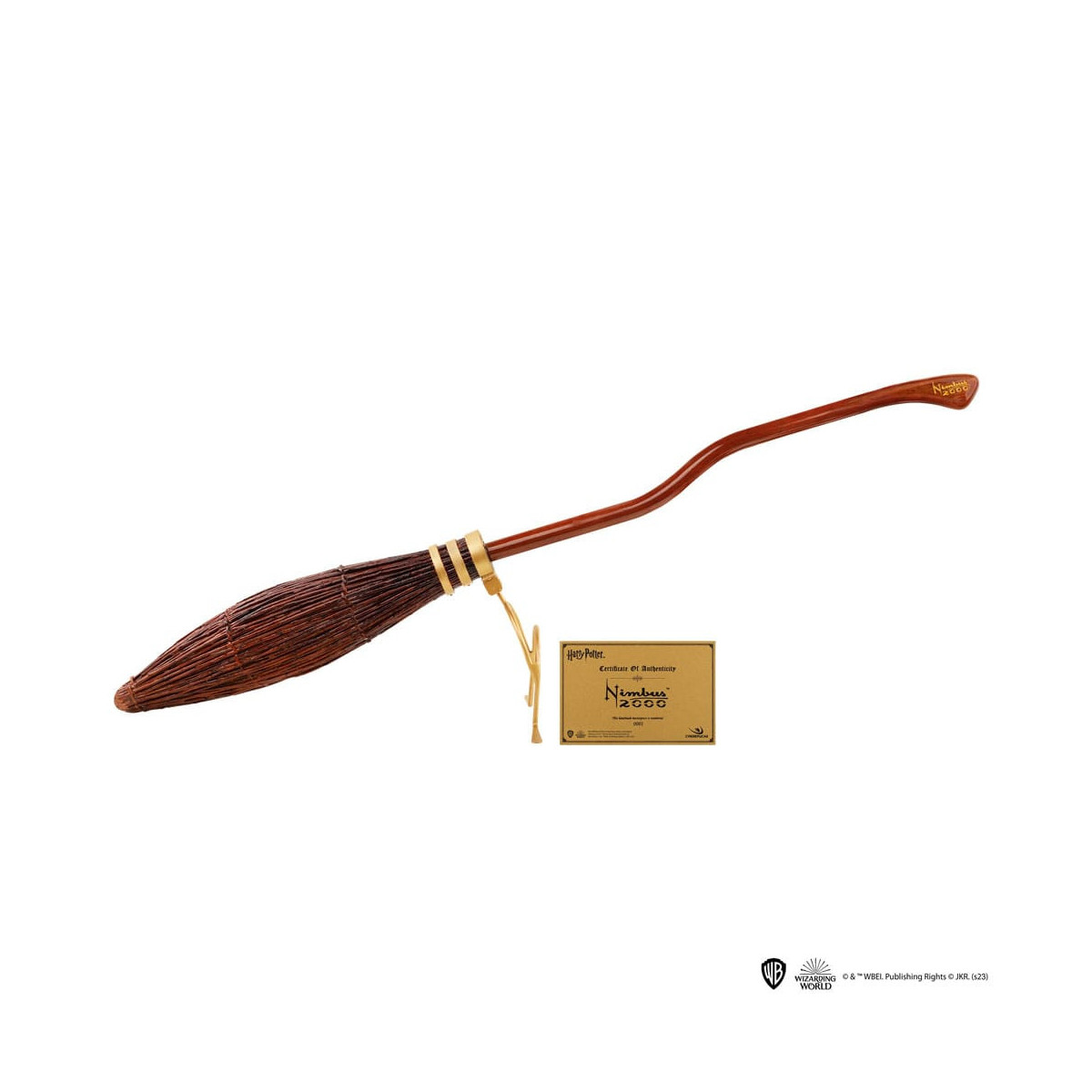 Cinereplicas Harry Potter - Réplica a escala 1:1 de la escoba mágica Nimbus 2000 Junior
