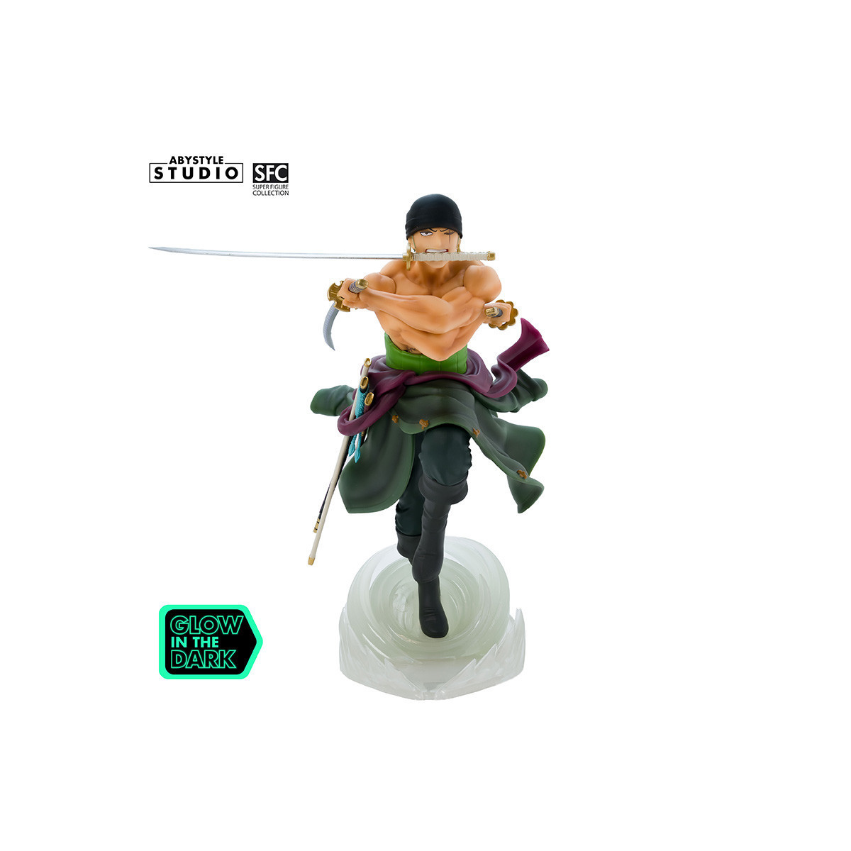 Abystyle - One Piece - Roronoa Zoro fosforescente - Super Figure Collection