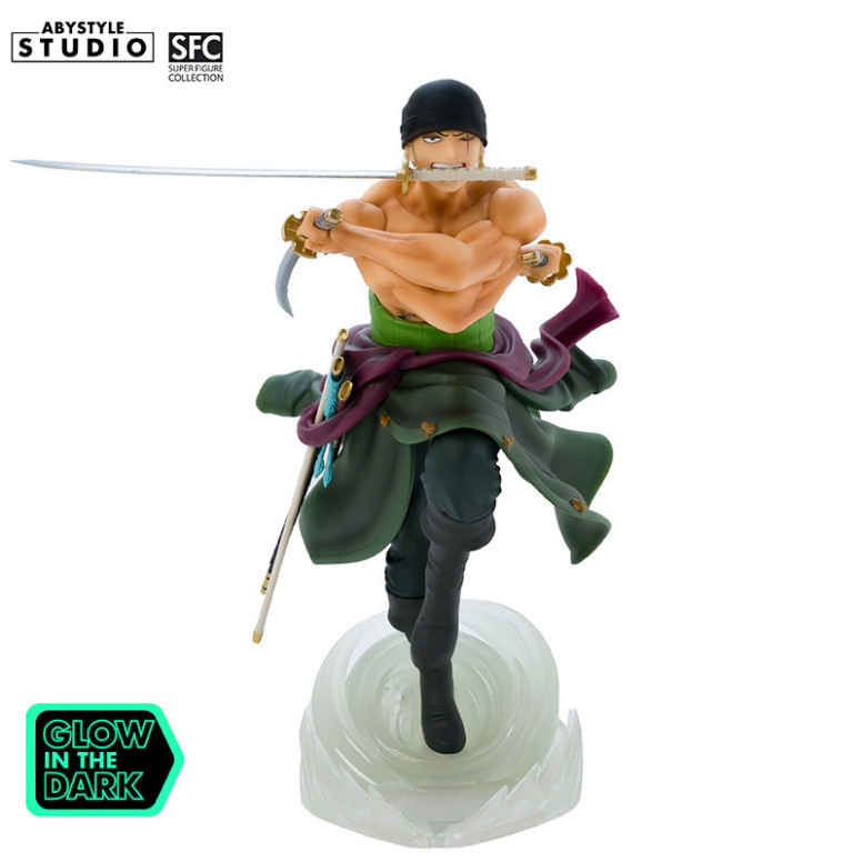 Abystyle - One Piece - Roronoa Zoro fosforescente - Super Figure Collection
