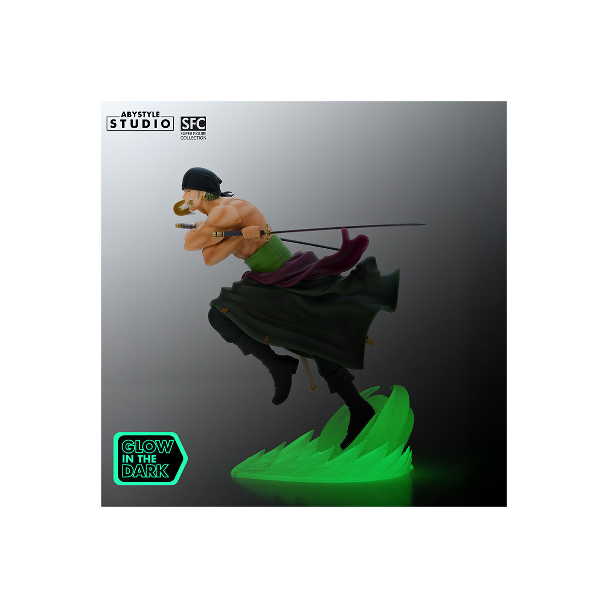 Abystyle - One Piece - Roronoa Zoro fosforescente - Super Figure Collection