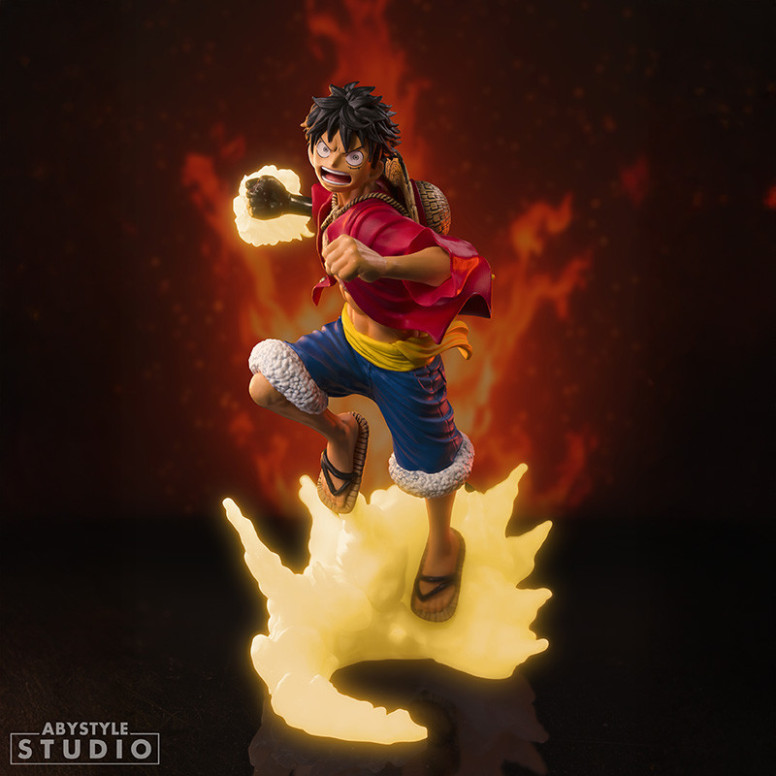 Abystyle - One Piece - Luffy fosforescente - Super Figure Collection