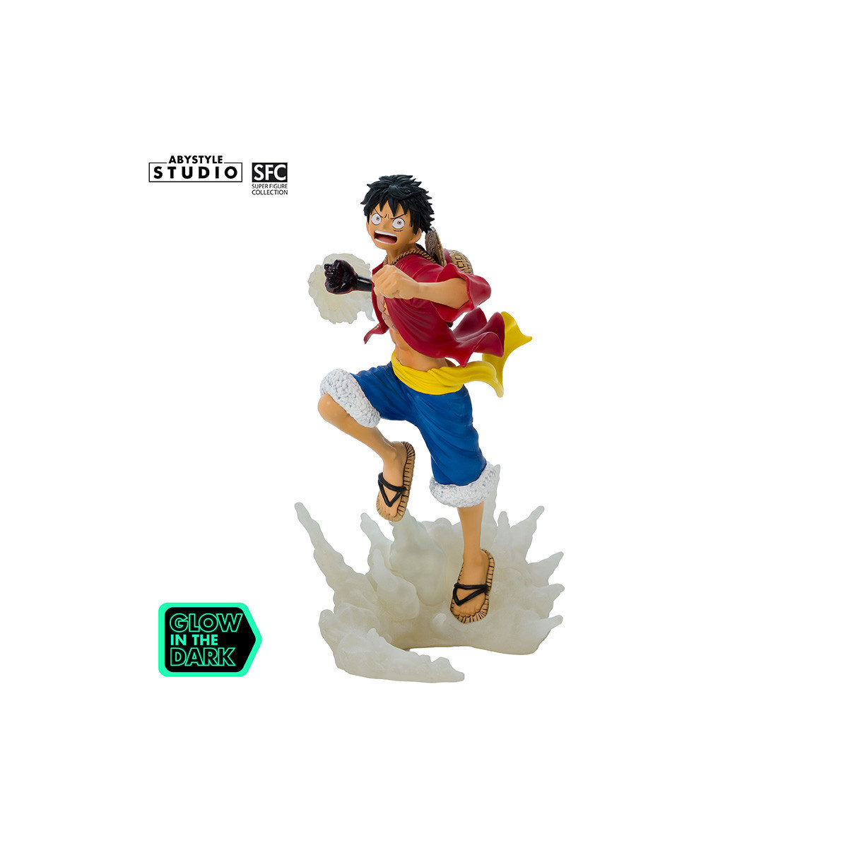 Abystyle - One Piece - Luffy fosforescente - Super Figure Collection