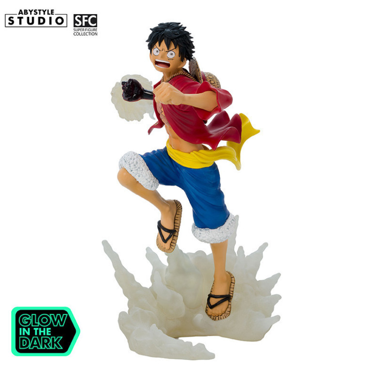 Abystyle - One Piece - Luffy fosforescente - Super Figure Collection