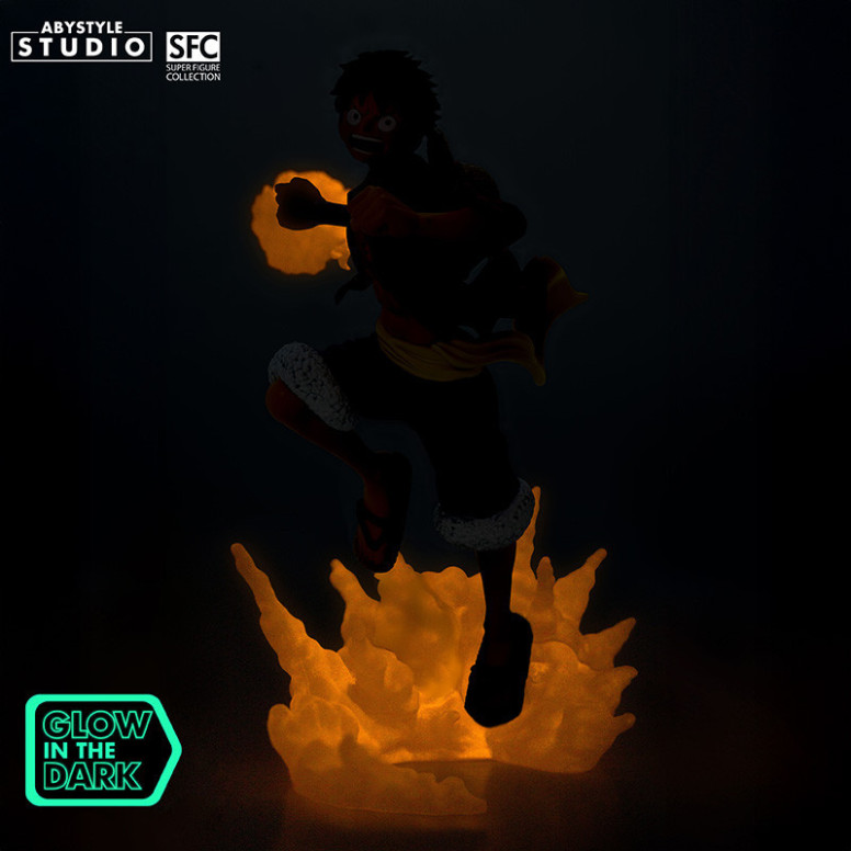 Abystyle - One Piece - Luffy fosforescente - Super Figure Collection