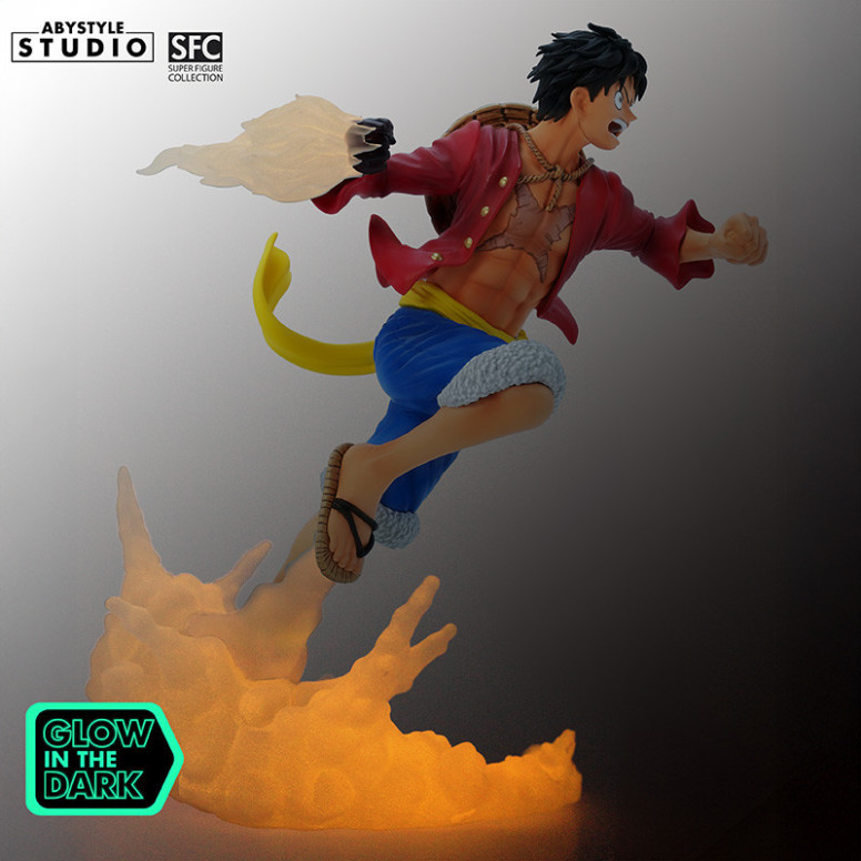 Abystyle - One Piece - Luffy fosforescente - Super Figure Collection