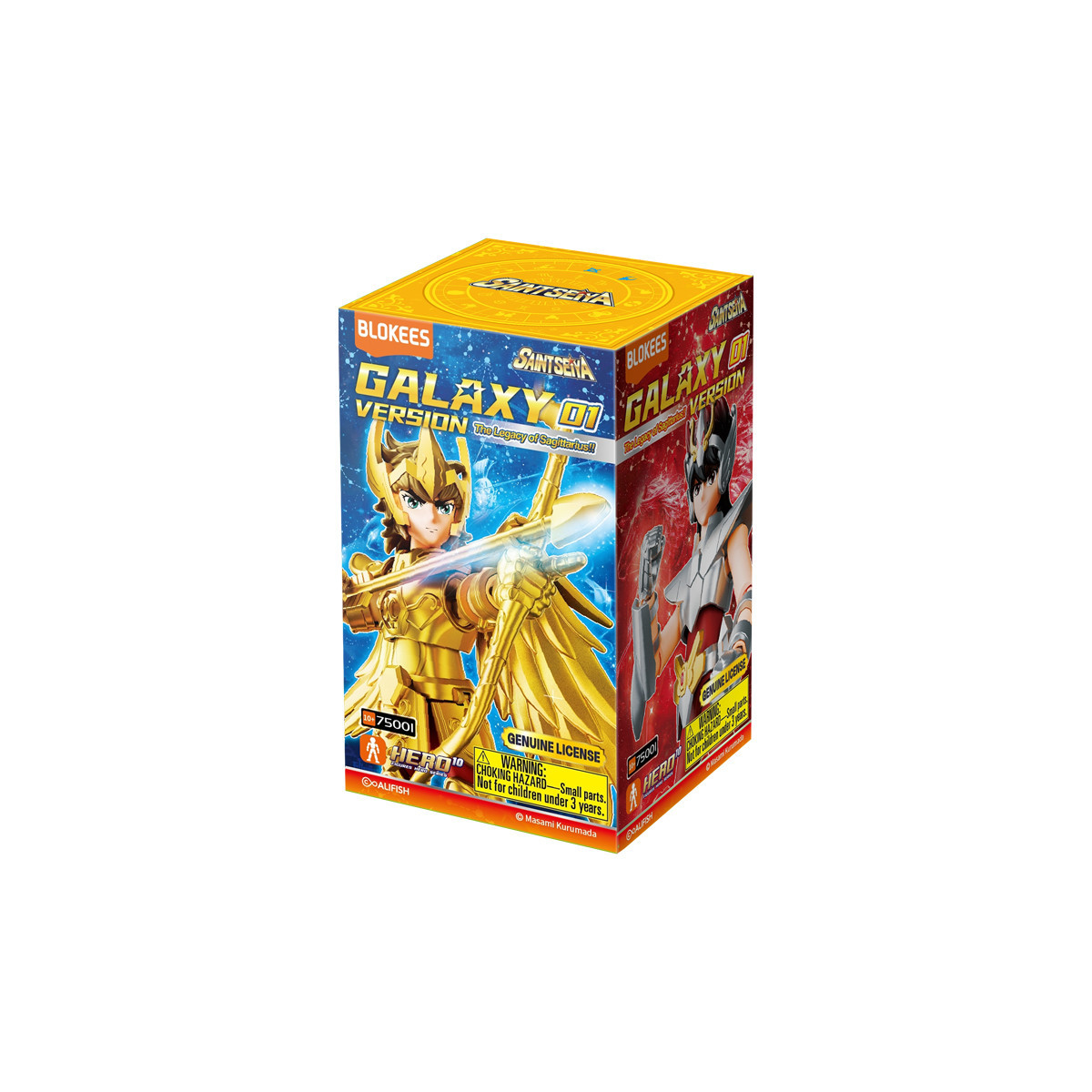 Blokees Saint Seiya - Galaxy Versión 01 ¡El legado de Sagitario! - Surtido de 9 maquetas