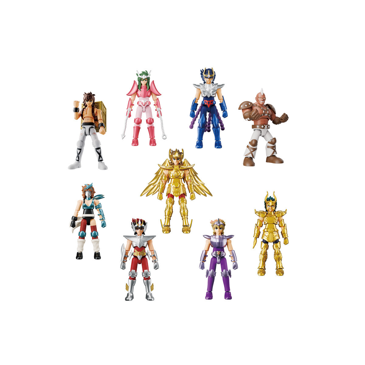 Blokees Saint Seiya - Galaxy Versión 01 ¡El legado de Sagitario! - Surtido de 9 maquetas