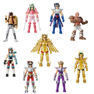 Blokees Saint Seiya - Galaxy Versión 01 ¡El legado de Sagitario! - Surtido de 9 maquetas