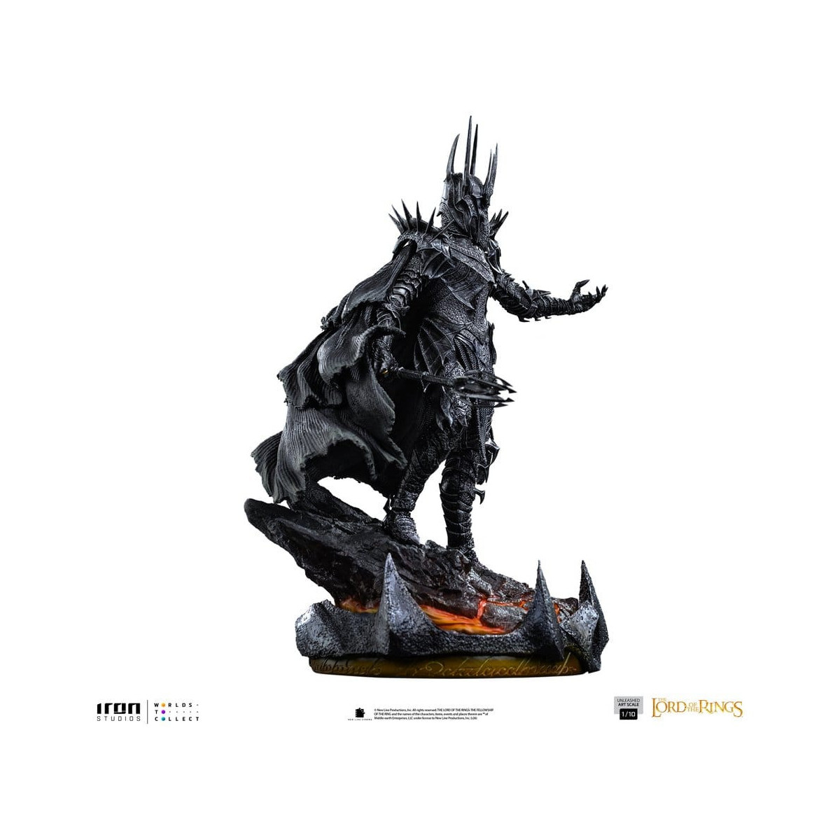 Iron Studios - SAURON Unleashed - Escala artística 1/10 - El Señor de los Anillos