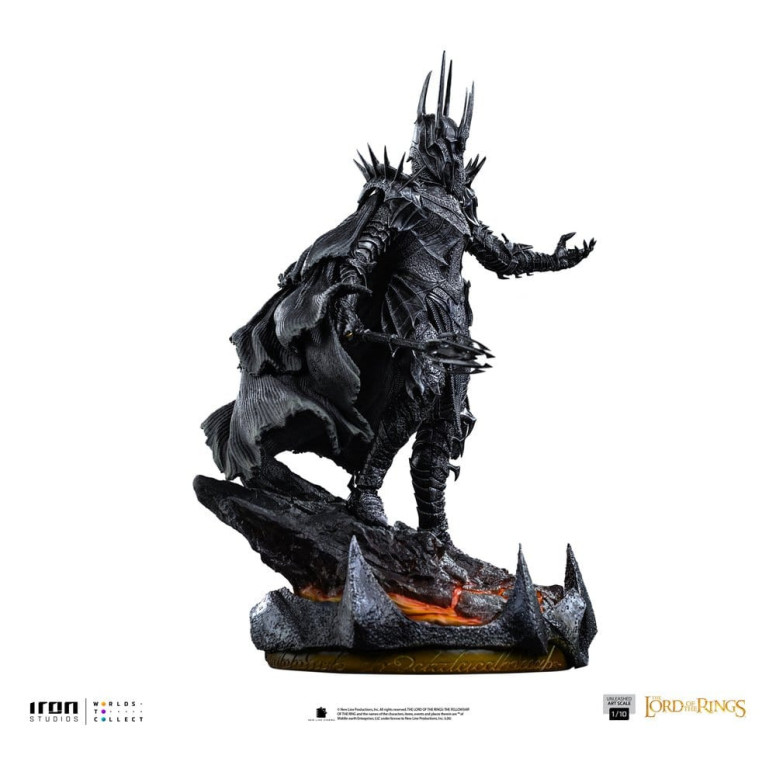 Iron Studios - SAURON Unleashed - Escala artística 1/10 - El Señor de los Anillos