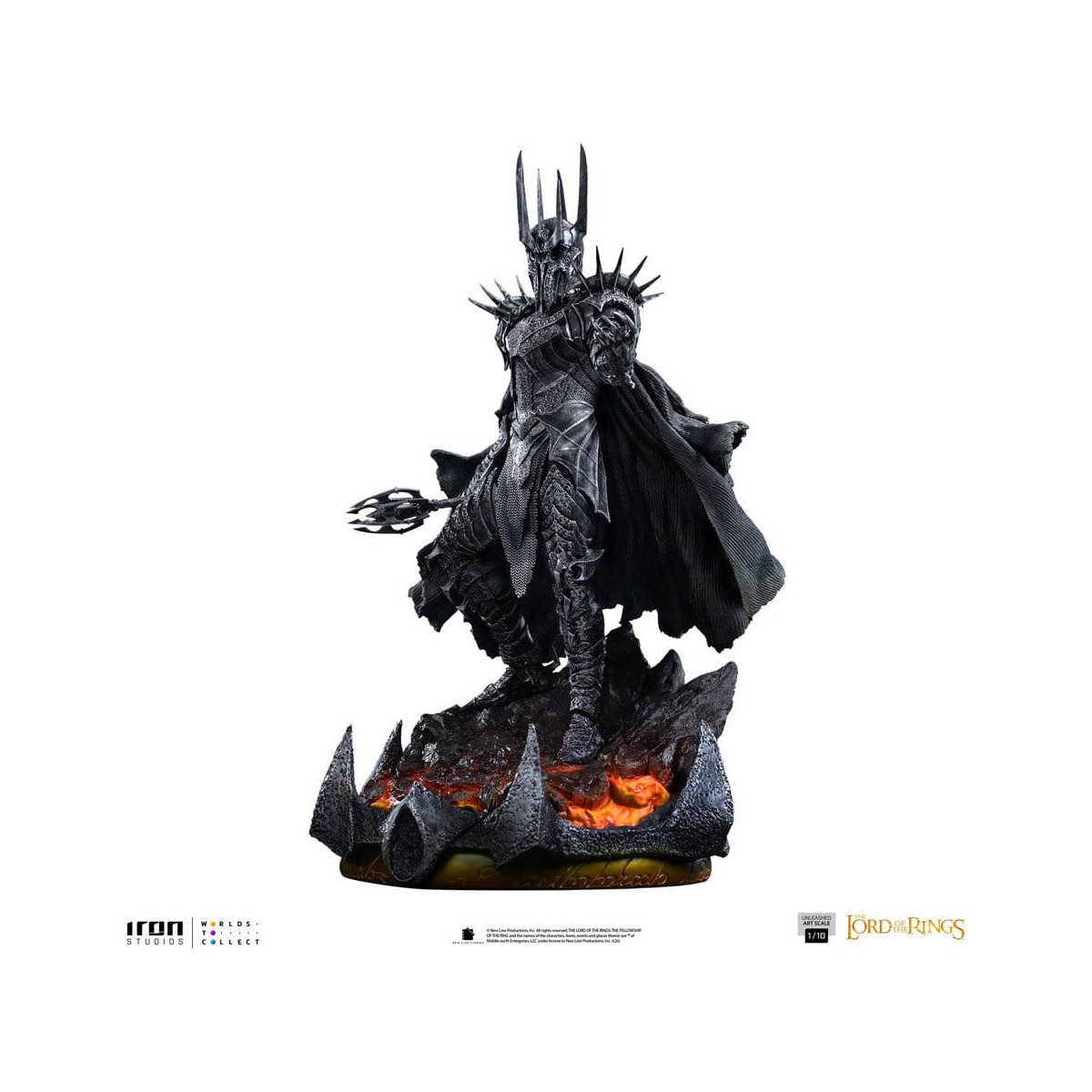 Iron Studios - SAURON Unleashed - Escala artística 1/10 - El Señor de los Anillos