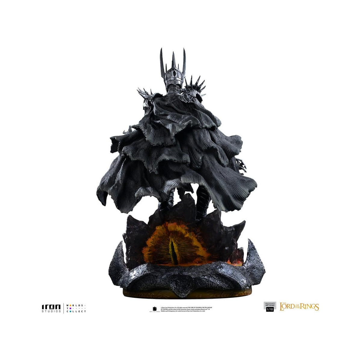 Iron Studios - SAURON Unleashed - Escala artística 1/10 - El Señor de los Anillos