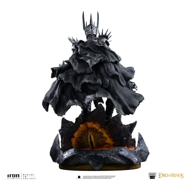 Iron Studios - SAURON Unleashed - Escala artística 1/10 - El Señor de los Anillos