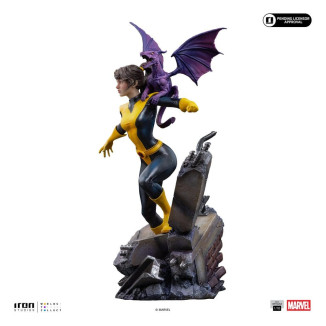 Iron Studios Marvel Comics - X-Men - Kitty Pride y Lockheed a escala 1/10 BDS Art Scale