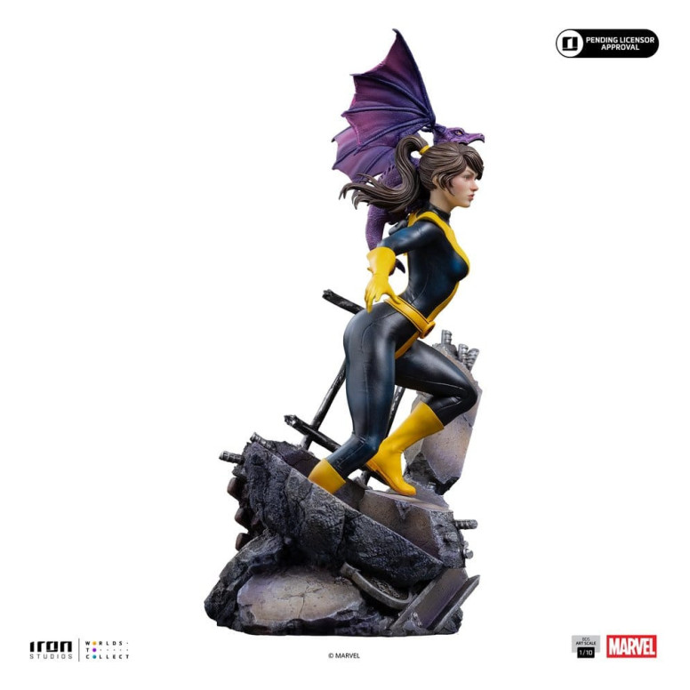 Iron Studios Marvel Comics - X-Men - Kitty Pride y Lockheed a escala 1/10 BDS Art Scale