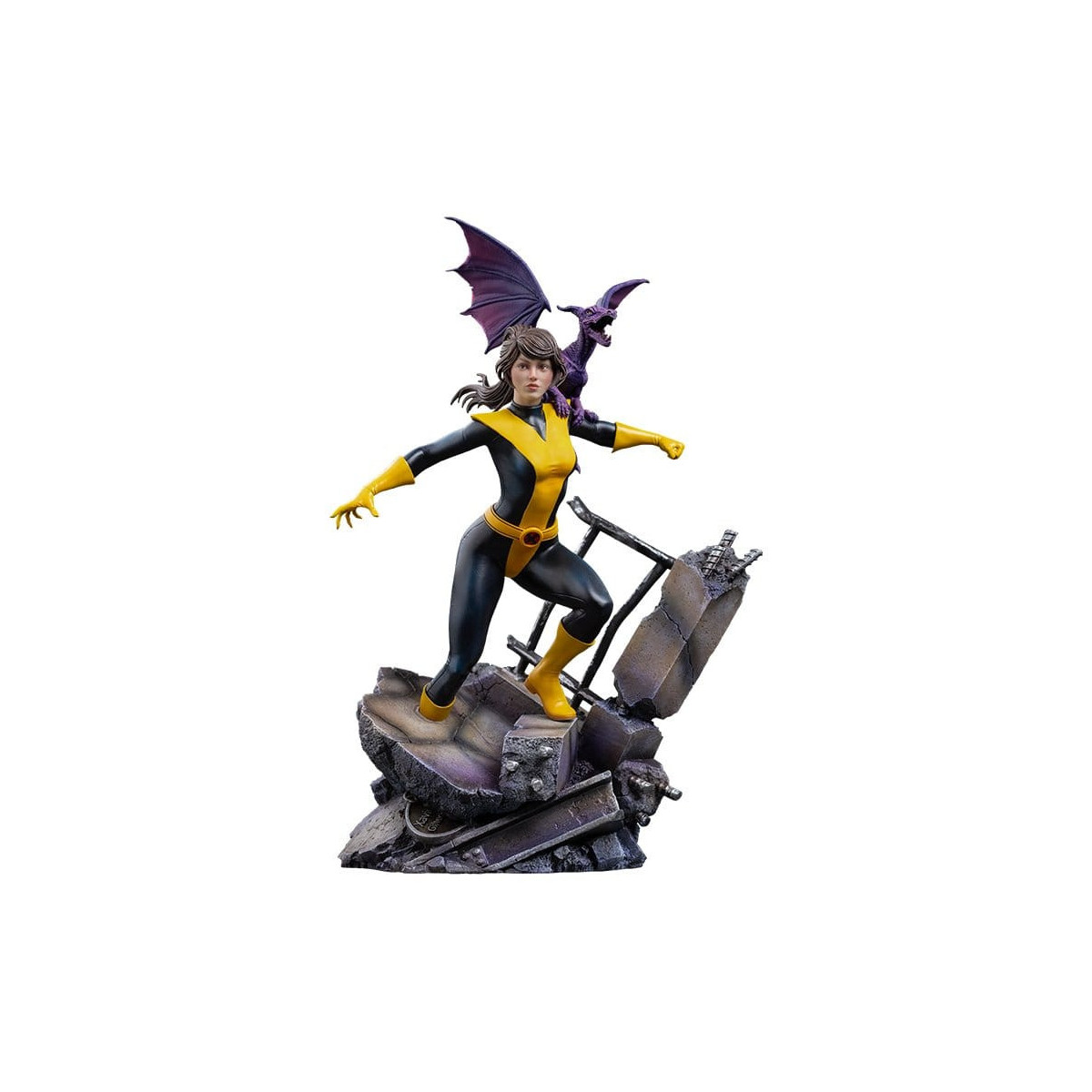 Iron Studios Marvel Comics - X-Men - Kitty Pride y Lockheed a escala 1/10 BDS Art Scale