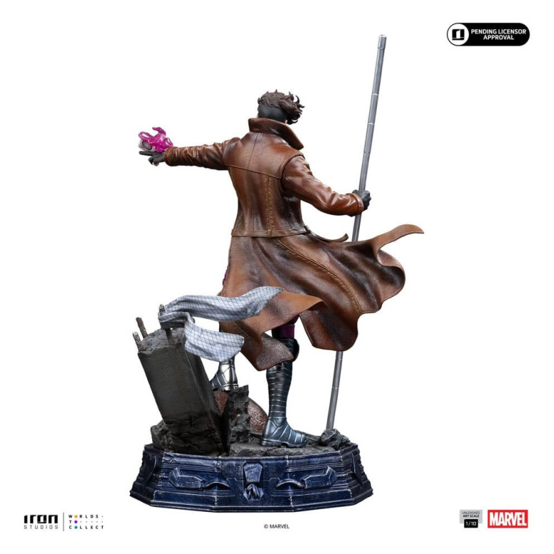 Iron Studios Marvel Comics - X-Men - Gambit, escala artística 1/10 BDS