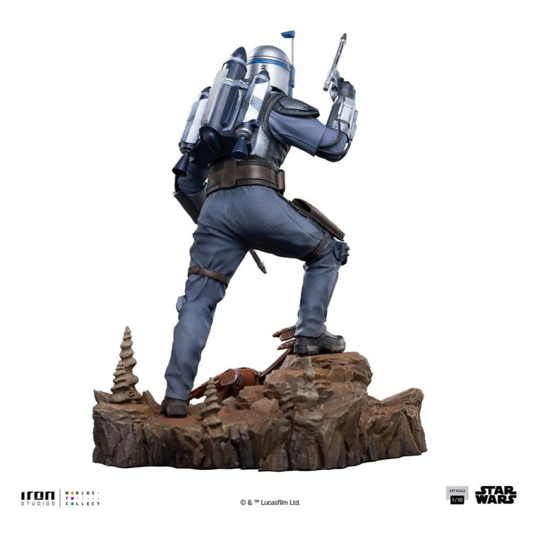 Iron Studios - Jango Fett, escala 1/10 - Star Wars: Episodio II