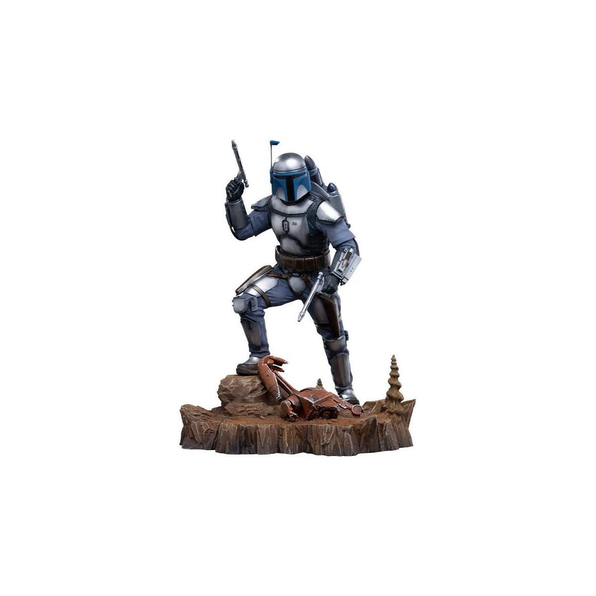 Iron Studios - Jango Fett, escala 1/10 - Star Wars: Episodio II