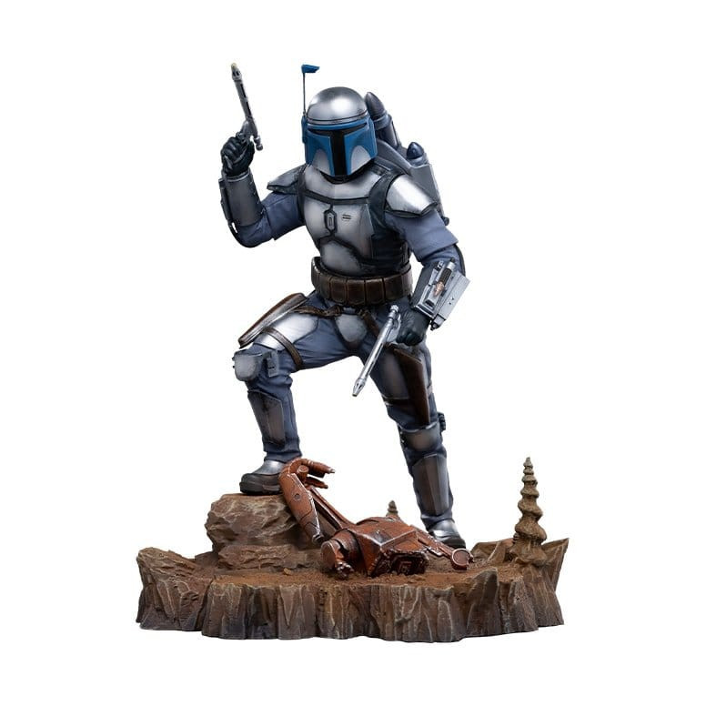 Iron Studios - Jango Fett, escala 1/10 - Star Wars: Episodio II