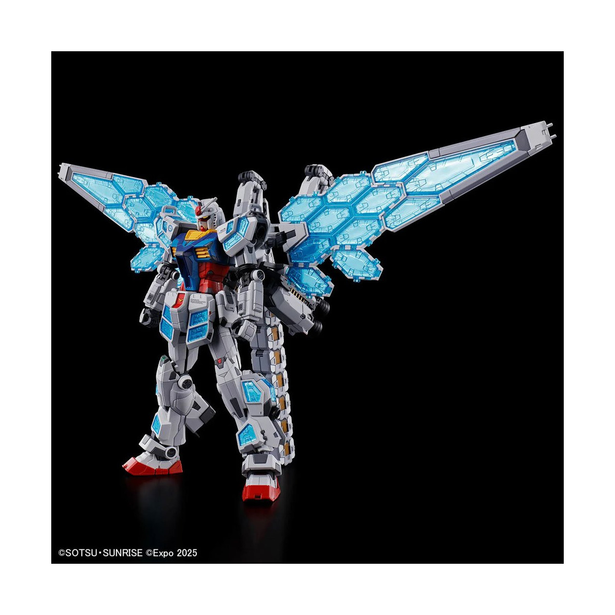 Bandai - Gunpla - 1/144 HG - RX-78F00E Gundam Ex-001 G.L.R.S.S. Feather Unit - Mobile Suit Gundam