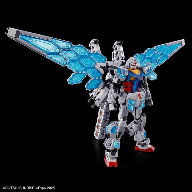 Bandai - Gunpla - 1/144 HG - RX-78F00E Gundam Ex-001 G.L.R.S.S. Feather Unit - Mobile Suit Gundam