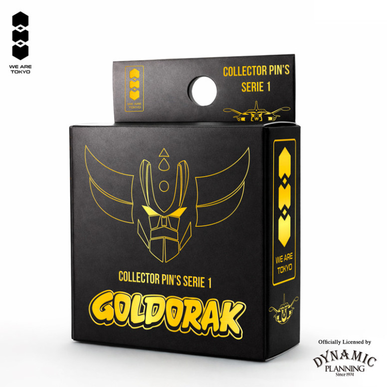 We Are Tokyo - Grendizer Mystery Box Pins Set B - juego de 6