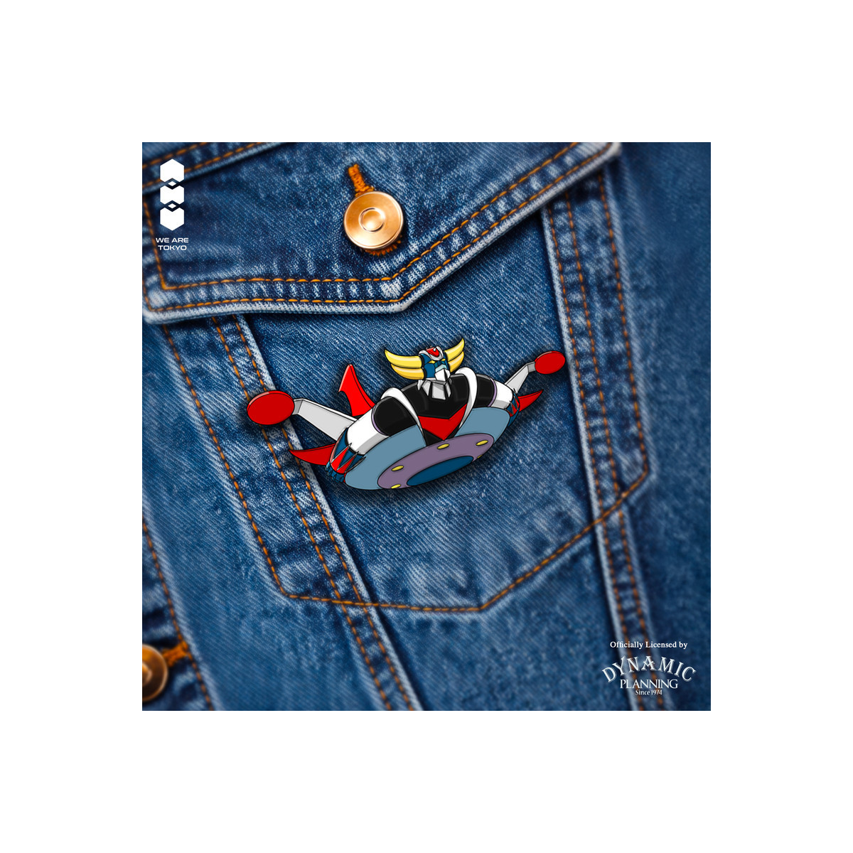 We Are Tokyo - Grendizer Mystery Box Pins Set B - juego de 6