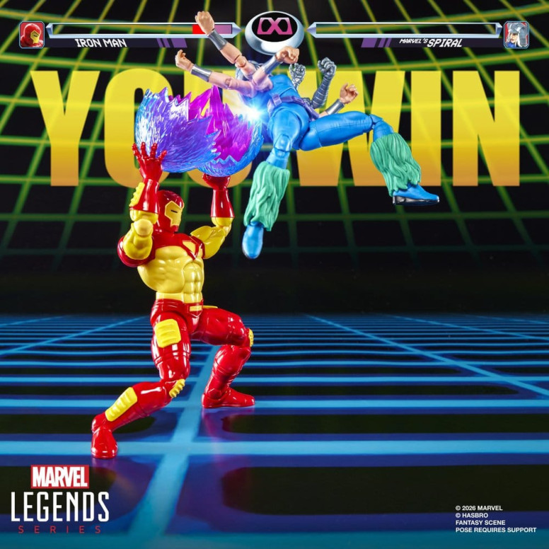 Hasbro Marvel Legends Serie Gamerverse: « » y «Marvel's Spiral» Iron Man