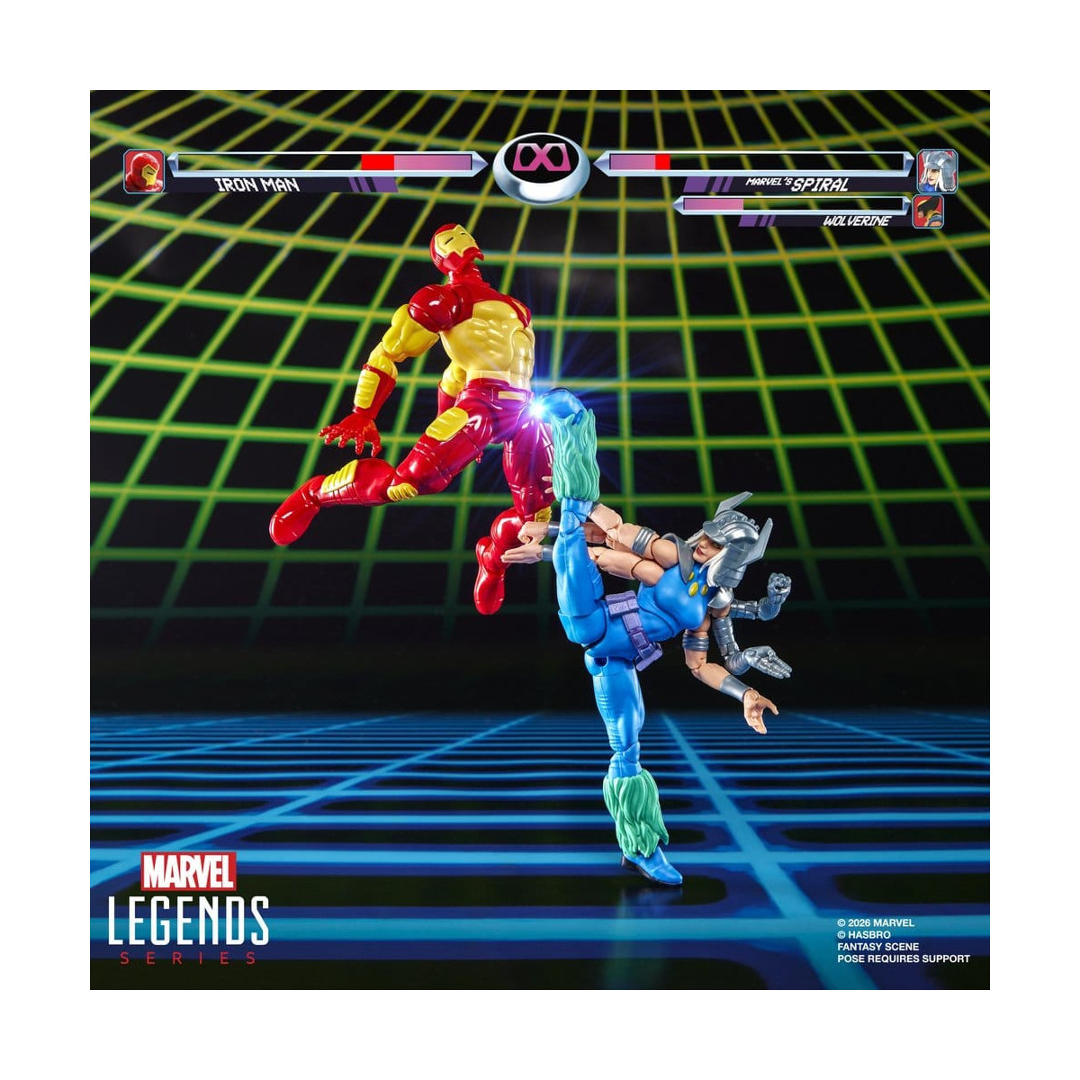 Hasbro Marvel Legends Serie Gamerverse: « » y «Marvel's Spiral» Iron Man