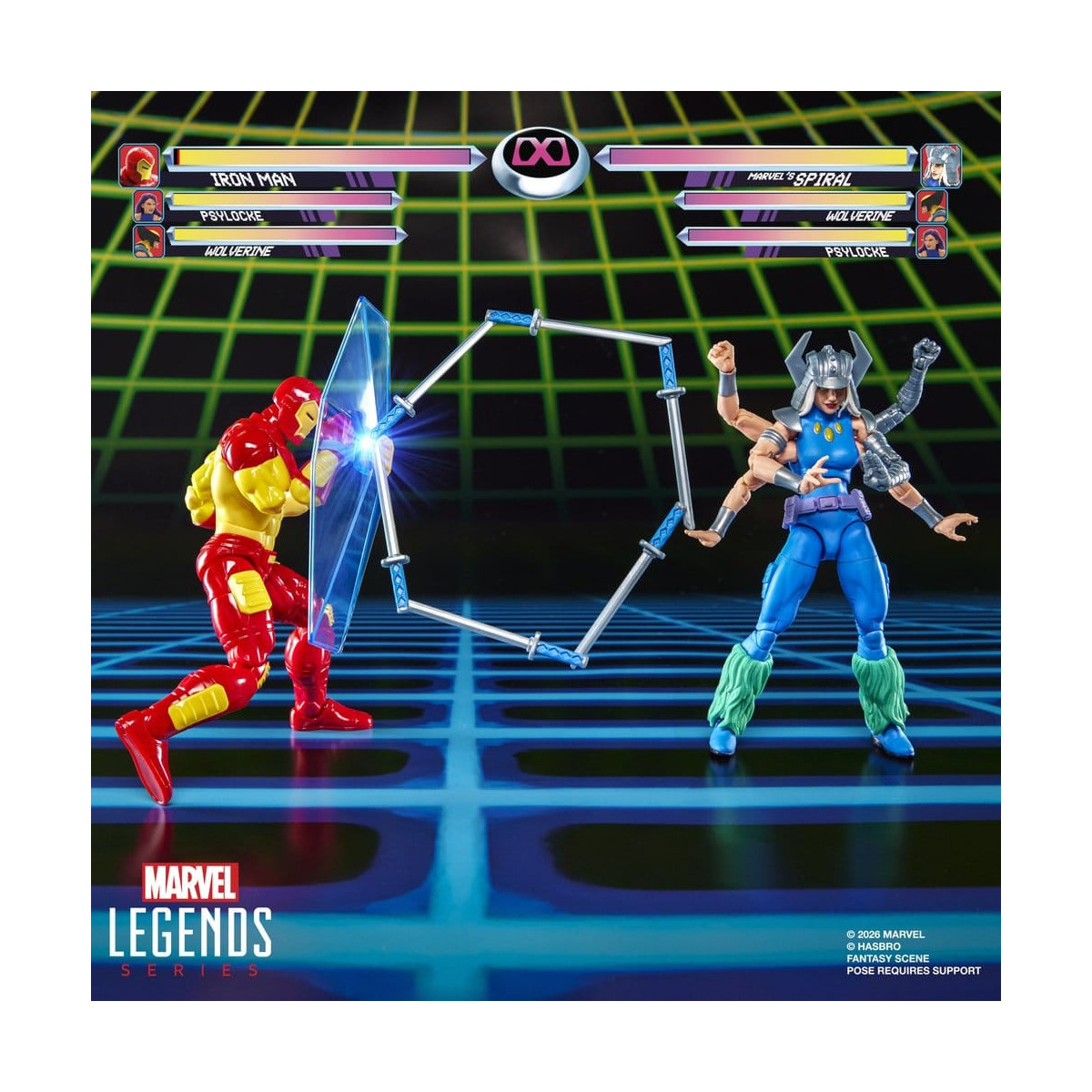 Hasbro Marvel Legends Serie Gamerverse: « » y «Marvel's Spiral» Iron Man