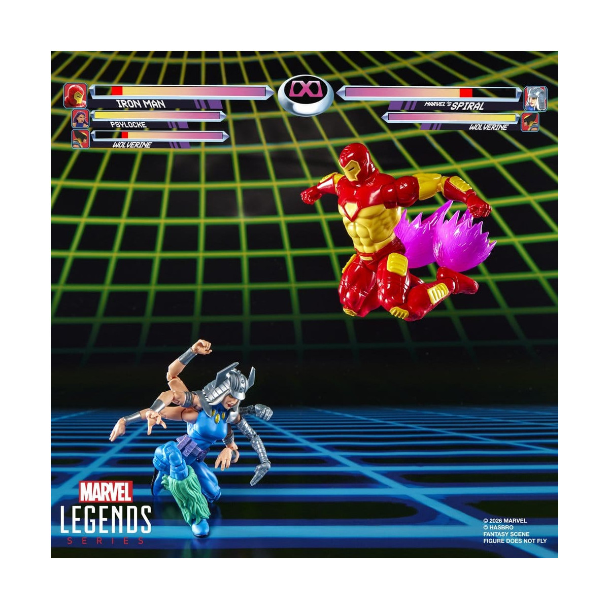 Hasbro Marvel Legends Serie Gamerverse: « » y «Marvel's Spiral» Iron Man