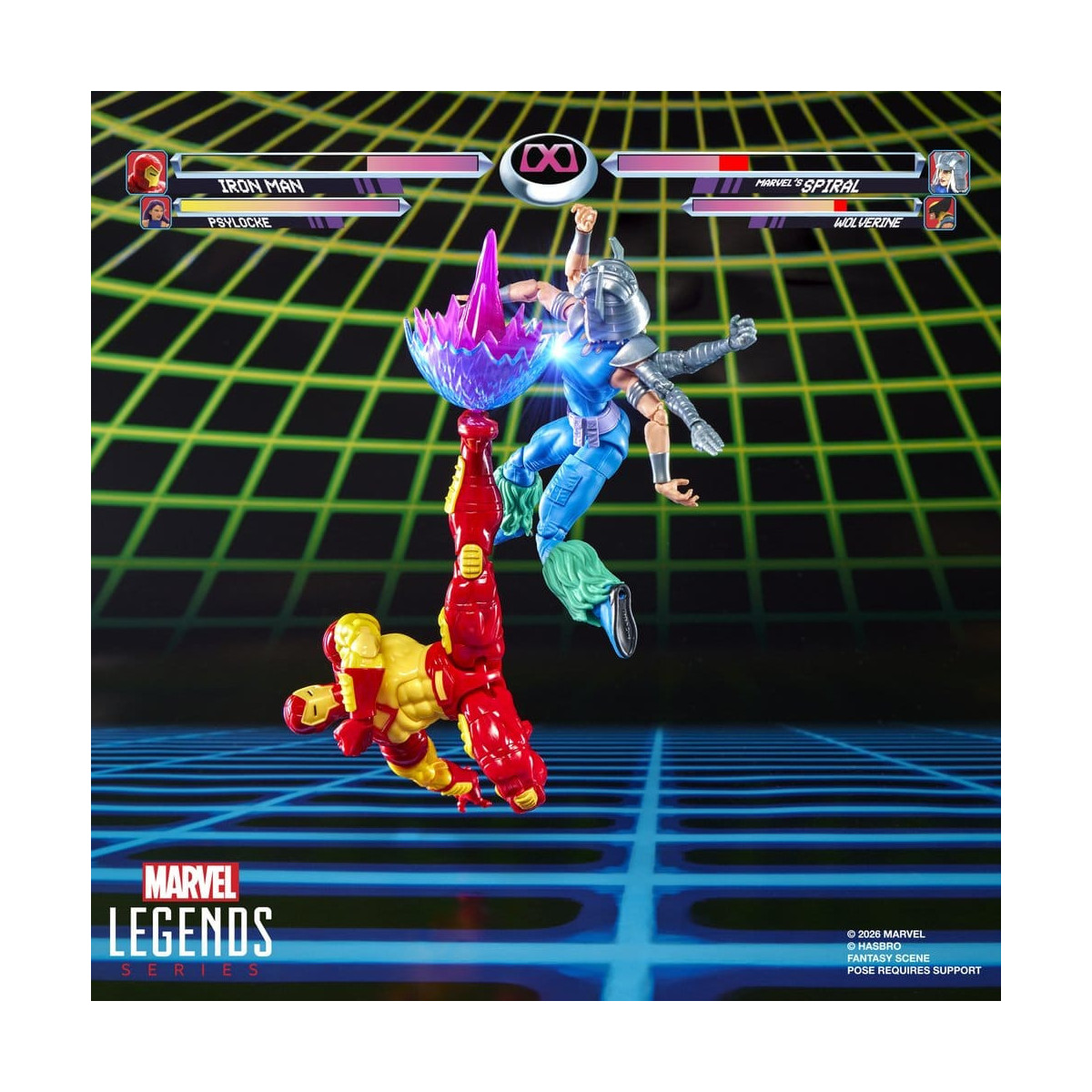 Hasbro Marvel Legends Serie Gamerverse: « » y «Marvel's Spiral» Iron Man