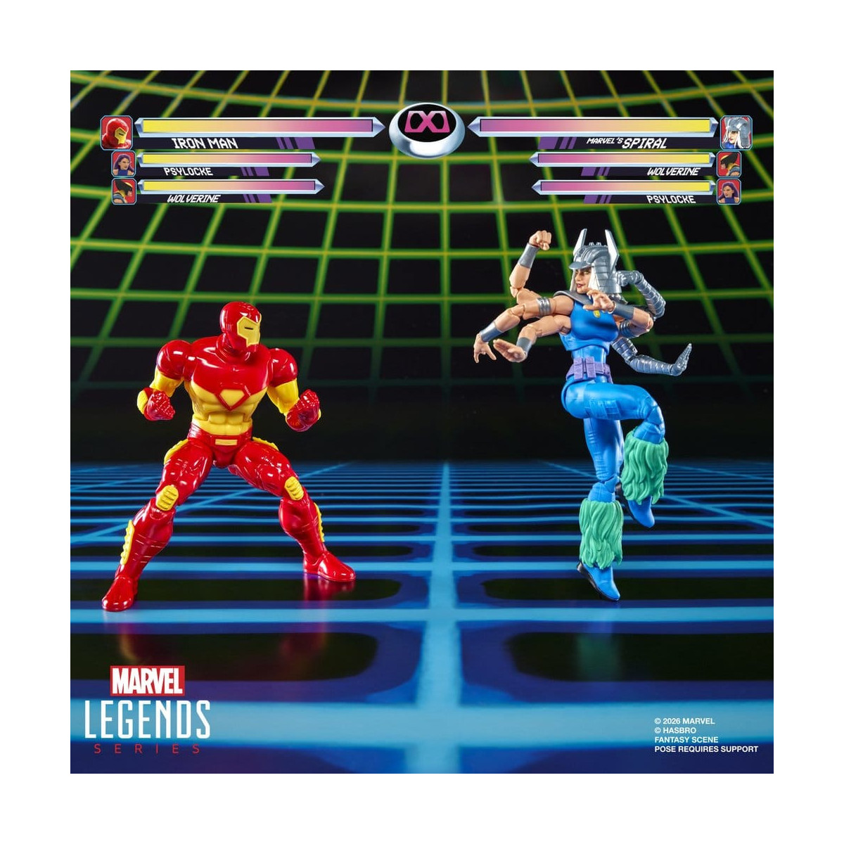 Hasbro Marvel Legends Serie Gamerverse: « » y «Marvel's Spiral» Iron Man