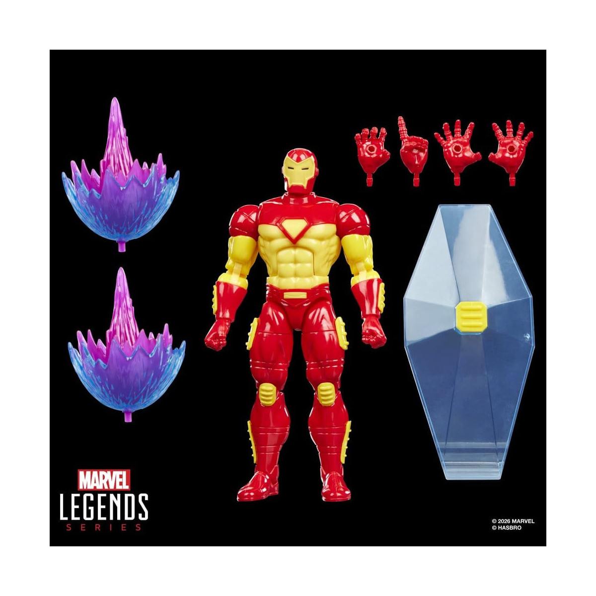 Hasbro Marvel Legends Serie Gamerverse: « » y «Marvel's Spiral» Iron Man