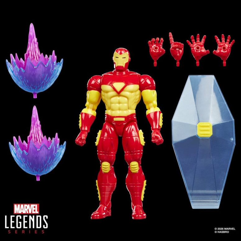 Hasbro Marvel Legends Serie Gamerverse: « » y «Marvel's Spiral» Iron Man