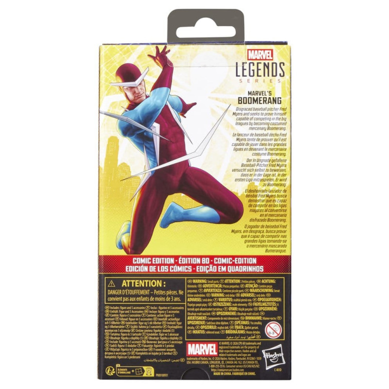 Hasbro Marvel Legends Series - Boomerang - Spider-Man: Un nuevo comienzo