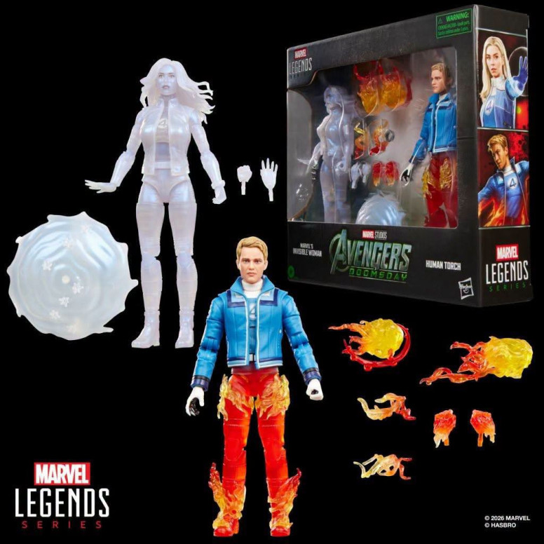 Marvel Legends - La Mujer Invisible y la Antorcha Humana - « Avengers: Doomsday»