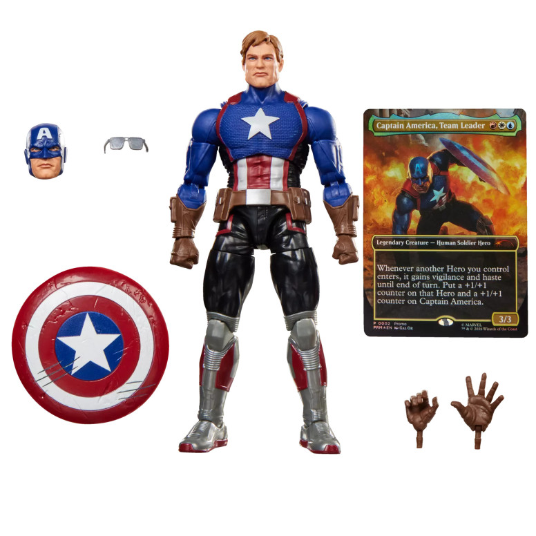 Marvel Legends - Magic: The Gathering Captain America (Avengers: Twilight)