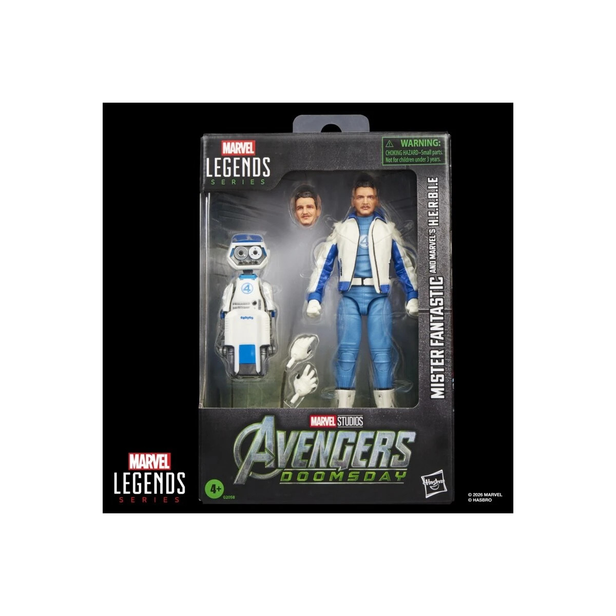 Marvel Legends - Mister Fantastic y H.E.R.B.I.E - Avengers: Doomsday