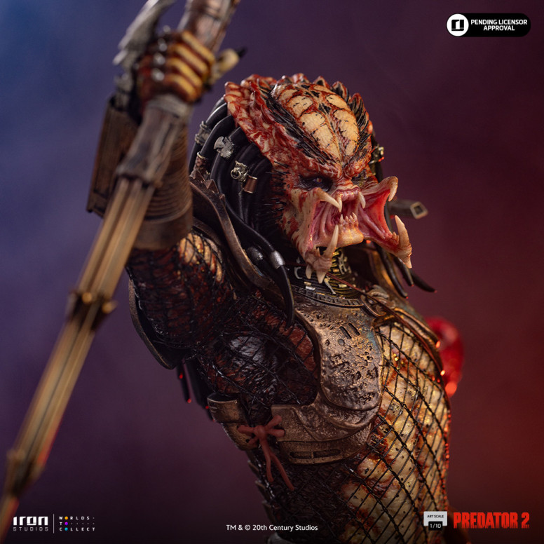 Iron Studios Predator 2 - City Hunter - Escala artística 1/10
