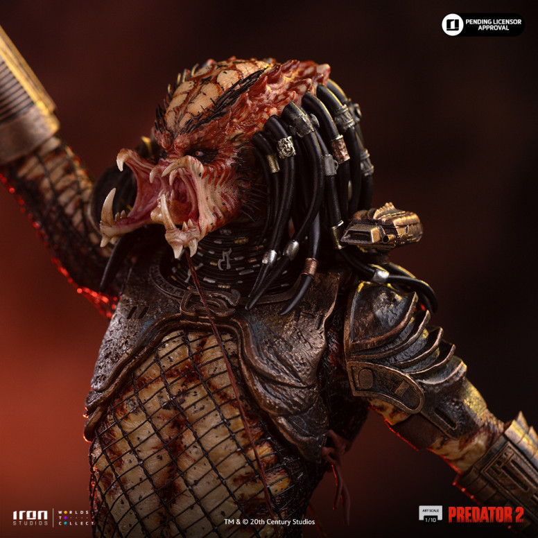 Iron Studios Predator 2 - City Hunter - Escala artística 1/10